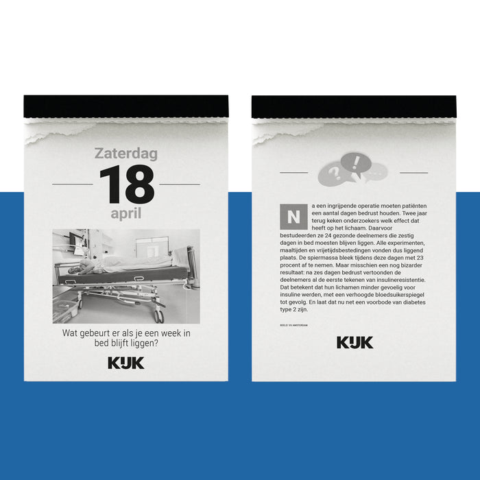 KIJK Scheurkalender 2026