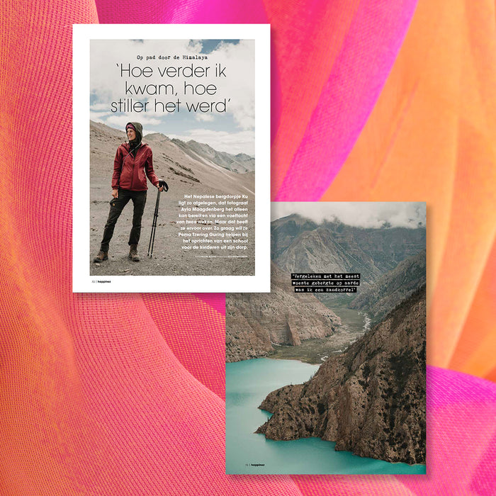 Happinez 6-2025 + bag charm Zwaluw