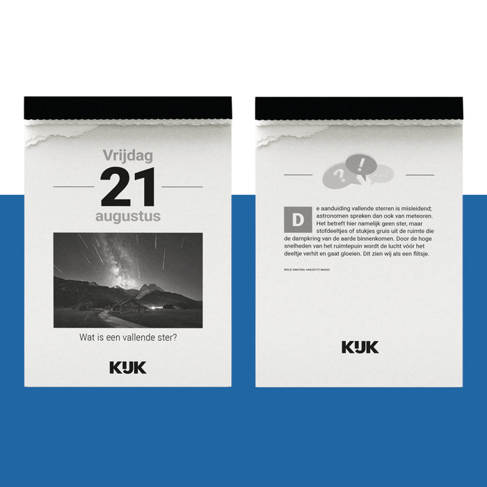 KIJK Scheurkalender 2026