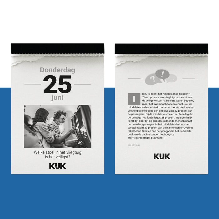 KIJK Scheurkalender 2026