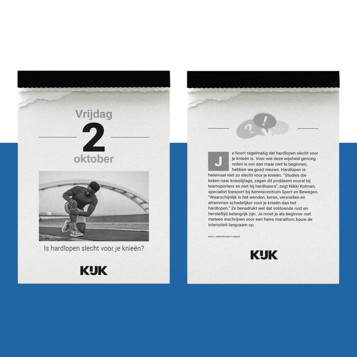 KIJK Scheurkalender 2026