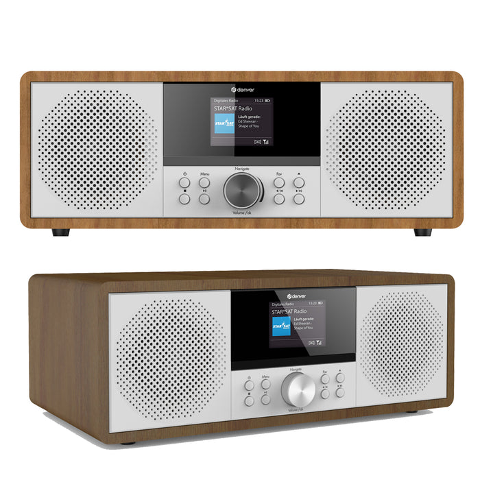 Design audio center MIR-270 - brown