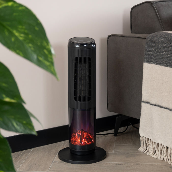 Column fan heater Brend with or without fireplace