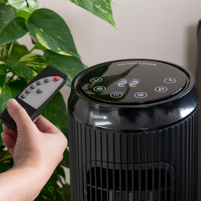 Kolomventilatorkachel Brend met haardvuur effect - LL