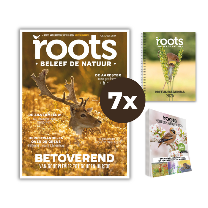 Roots subscription (ongoing) + free Nature Agenda or Tear-off Calendar 2025