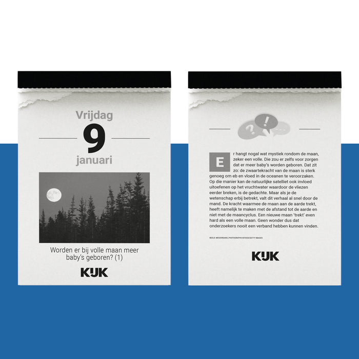 KIJK Scheurkalender 2026