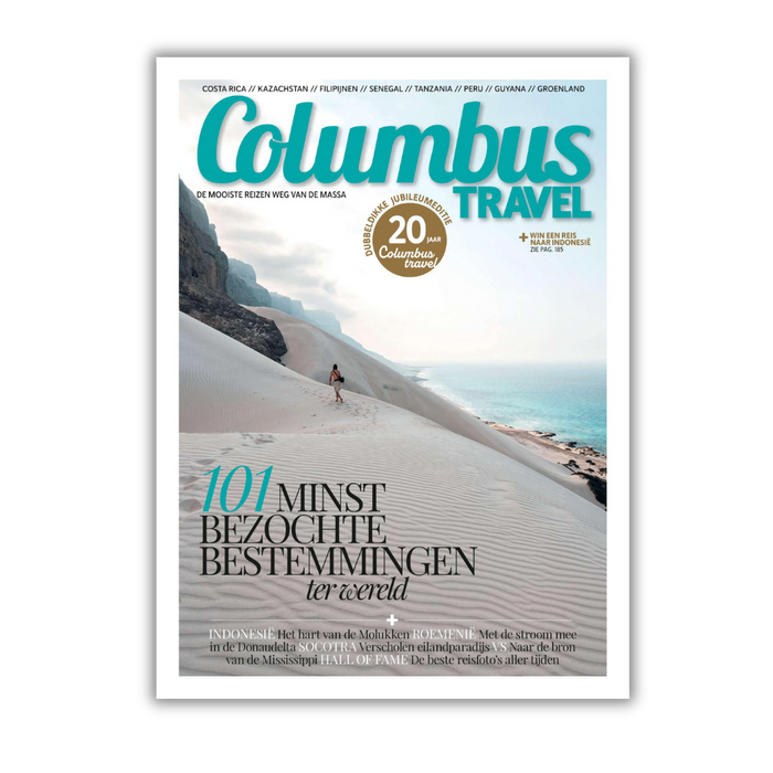 Columbus Travel editie 140/141 - 101 minst bezochte bestemmingen ter wereld