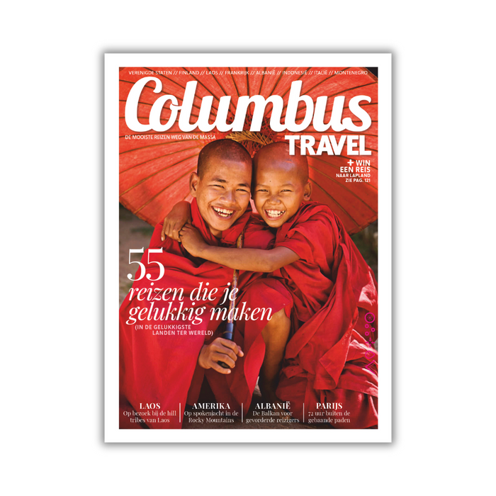 Columbus Travel editie 128 - Reis jezelf gelukkig