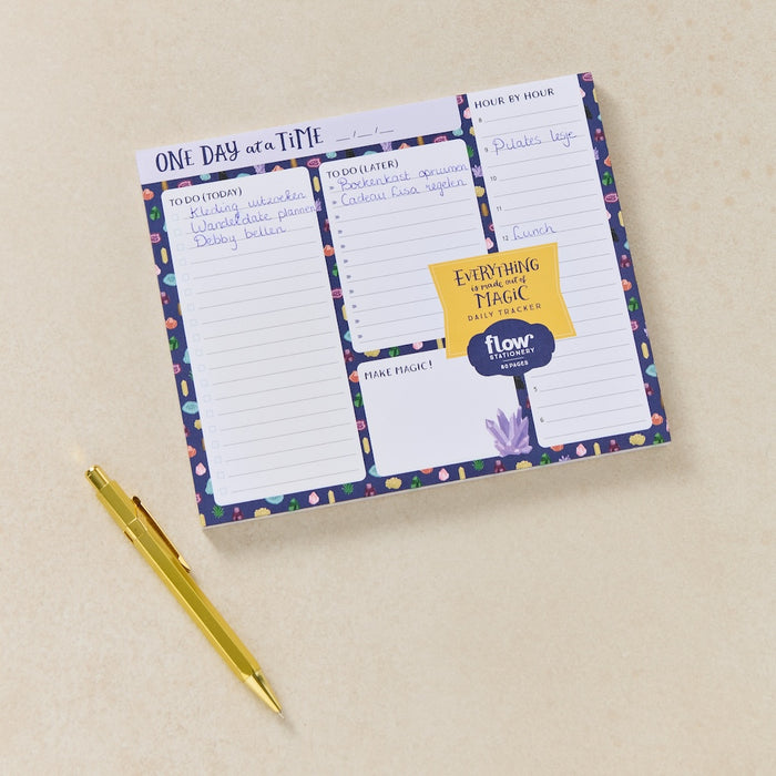 Flow Daily Tracker Everything Is Made Out of Magic