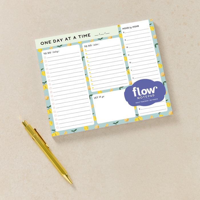 Flow list pad organizer One Day at a Time