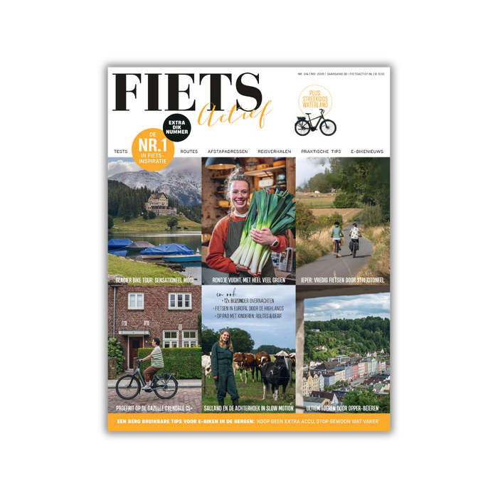 FietsActief editie 3-4 - 2026 + Streekgids WATERLAND