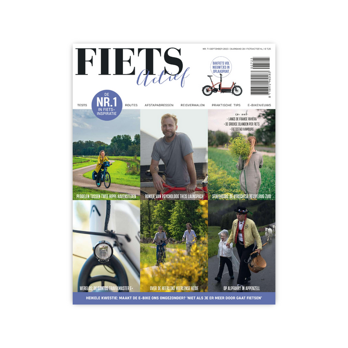 FietsActief editie 7 - 2025 met streekgids De Utrechtse Heuvelrug Zuid