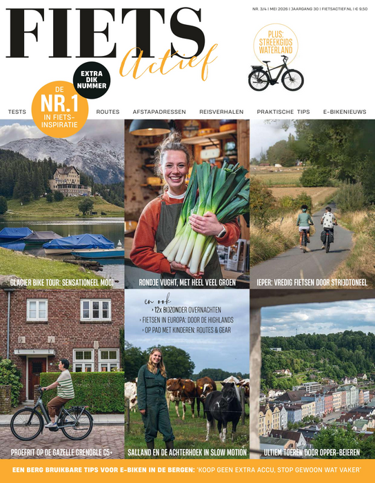 FietsActief editie 3-4 - 2026 + Streekgids WATERLAND