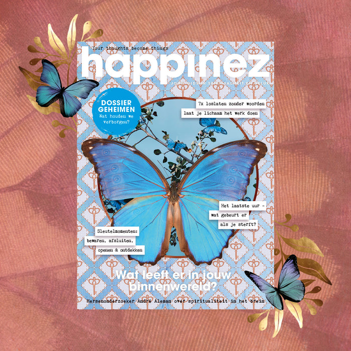 Happinez 6-2026 met Quote-kleurboekje