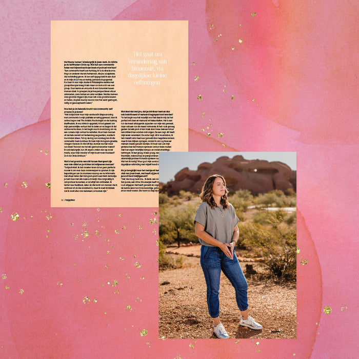 Happinez 7-2026 met Future Me journal
