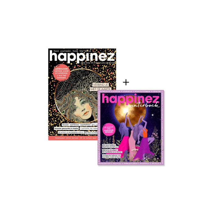 Happinez 8-2024 + Winter book