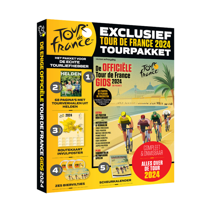 Het Officiële Tour de France Pakket 2024