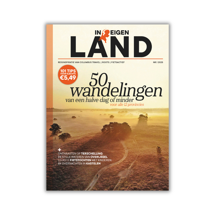 In Eigen Land 1 2025 - De 50 mooiste wandelingen van een halve dag (of minder)