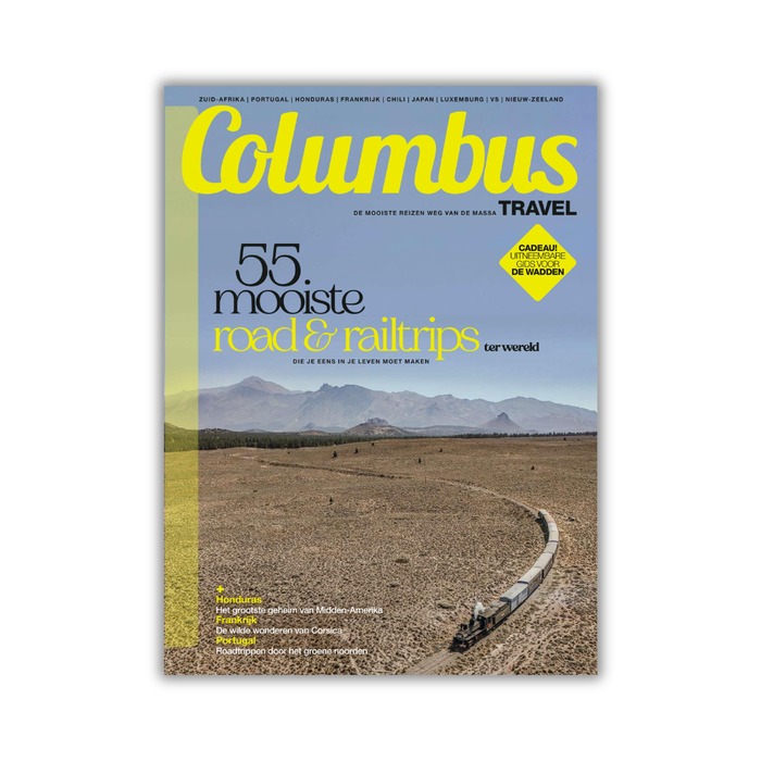 Columbus Travel editie 153: mooiste auto- en treinreizen ter wereld