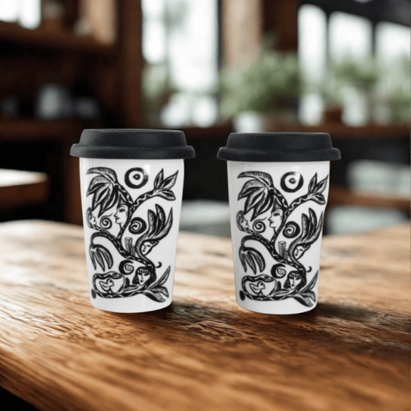 Cup set Paradise - Ulrica Hydman-Valliens