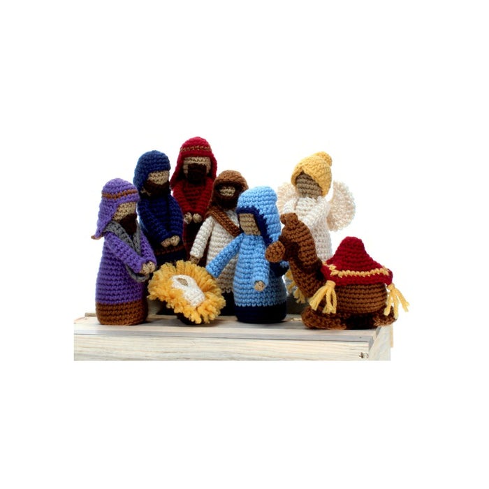 Crochet kit nativity scene