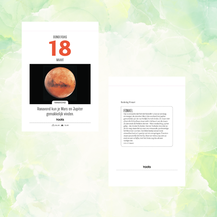 Roots Scheurkalender 2027