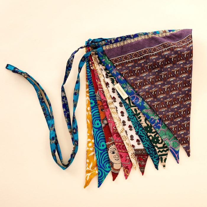 Sari garland - in sari bag