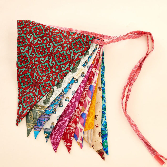 Sari garland - in sari bag