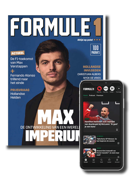 FORMULE 1 digitaal abonnement (doorlopend)