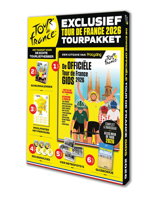 Het Officiële Tour de France pakket 2026
