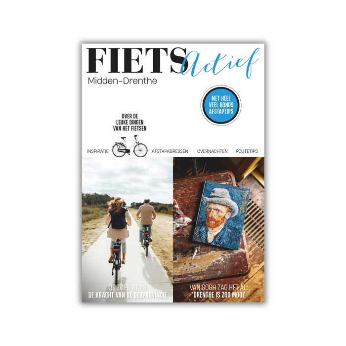 FietsActief edition 7 - 2024 + Regional guide Central Drenthe