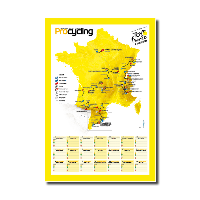 Het Officiële Tour de France pakket 2026