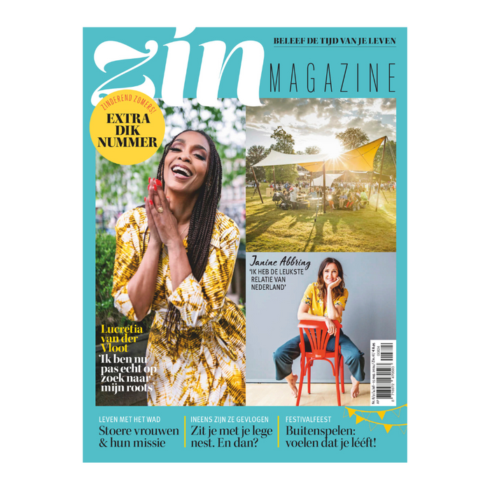 Zin magazine editie 8/9 - Extra dik zomernummer - 2024