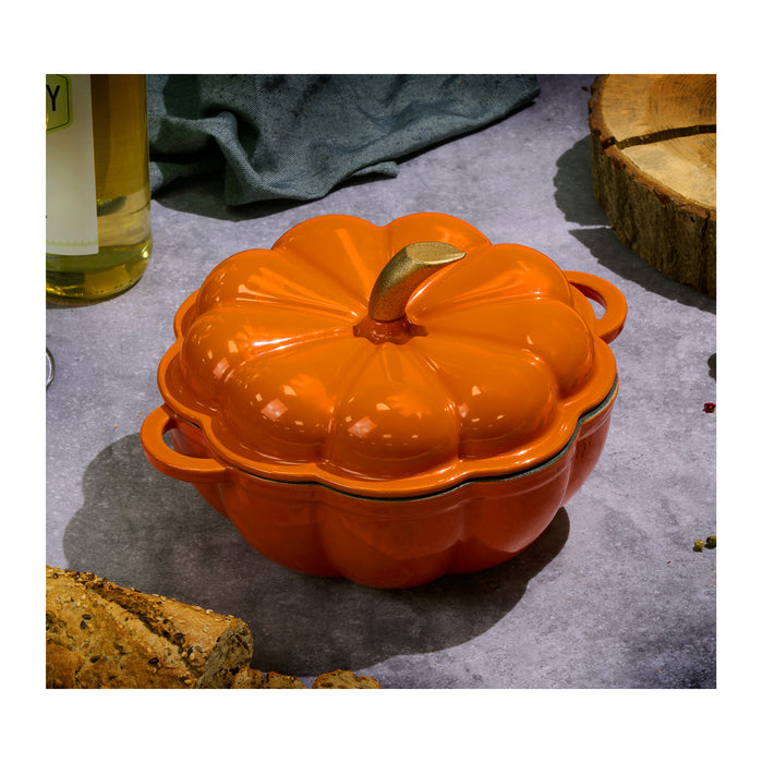 Stoof -en braadpan pompoen - 1,7L